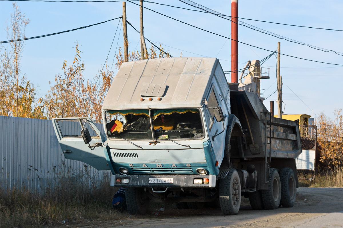 Саха (Якутия), № У 317 ЕА 14 — КамАЗ-5410