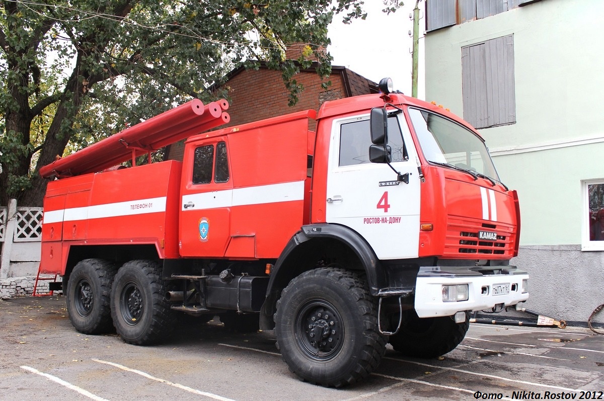 Ростовская область, № Т 607 КТ 161 — КамАЗ-43114-15 [43114R]