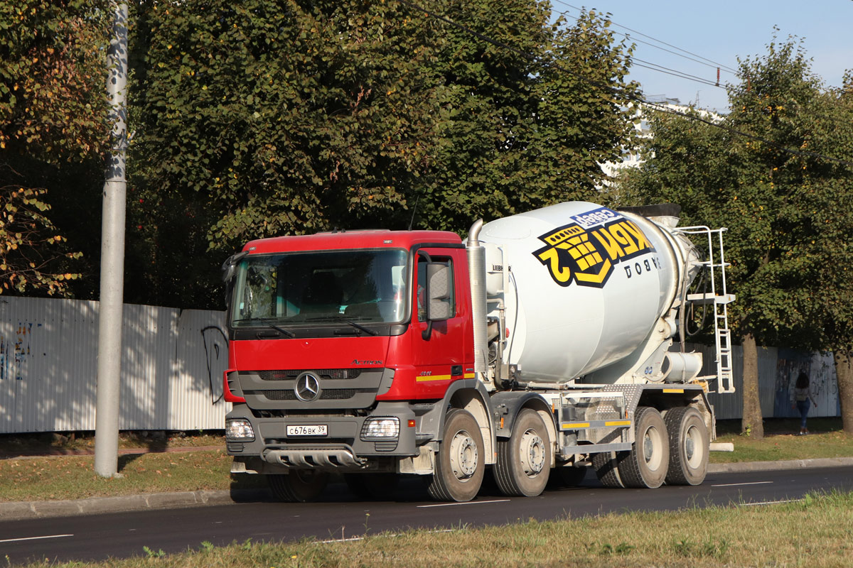 Калининградская область, № С 676 ВК 39 — Mercedes-Benz Actros '09 4141 [Z9M]