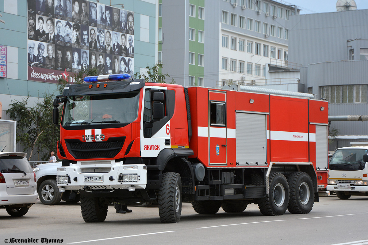 Саха (Якутия), № М 375 МА 14 — IVECO-AMT Trakker ('2013)