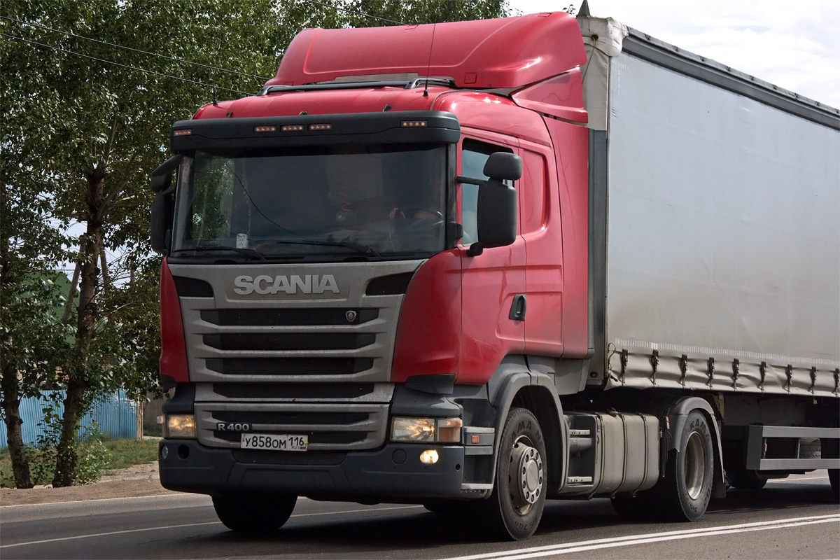 Татарстан, № У 858 ОМ 116 — Scania ('2013) R400