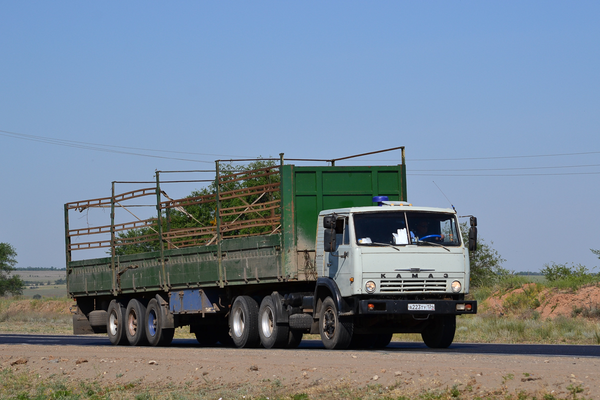 Волгоградская область, № А 223 ТУ 134 — КамАЗ-5410