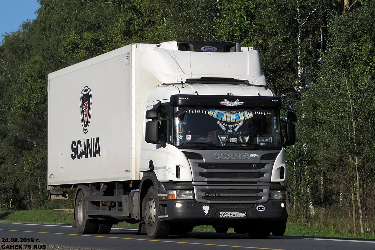 Москва, № О 926 АУ 777 — Scania ('2011) P250