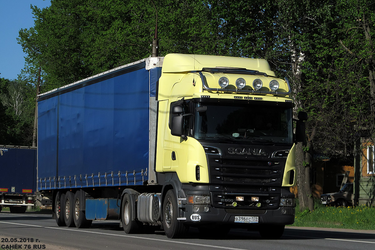 Санкт-Петербург, № В 396 ЕС 178 — Scania ('2009) R500