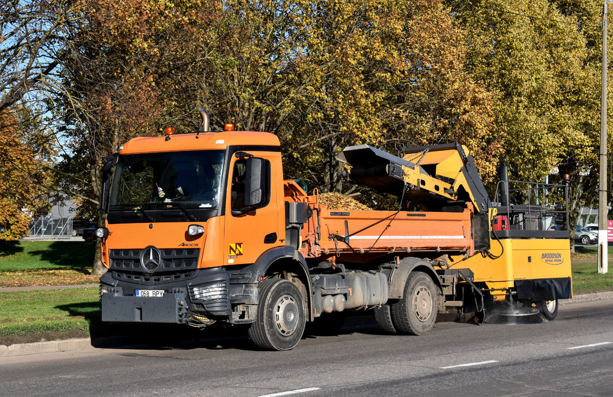 Эстония, № 058 BPY — Mercedes-Benz Arocs (общ.м)