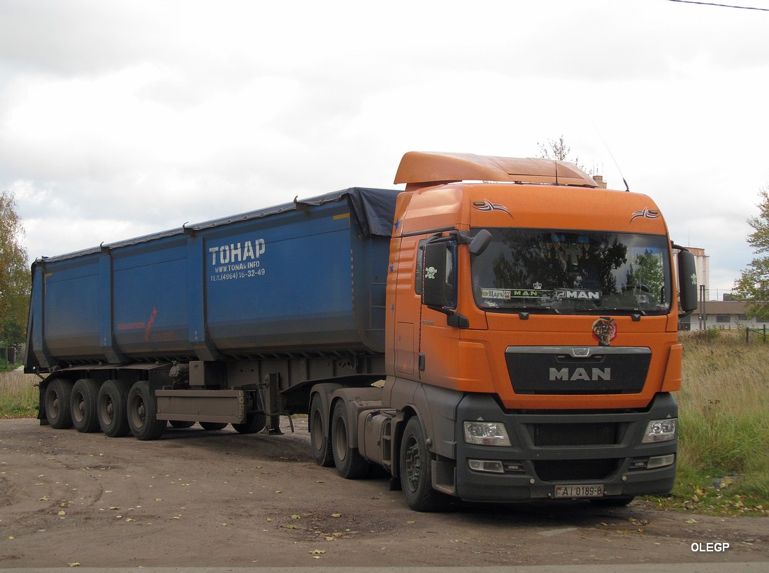 Могилёвская область, № АІ 0189-6 — MAN TGX ('2007) 26.480