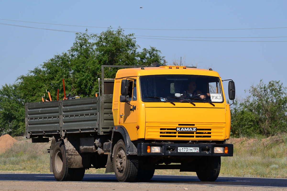 Астраханская область, № О 173 ТМ 199 — КамАЗ-4325