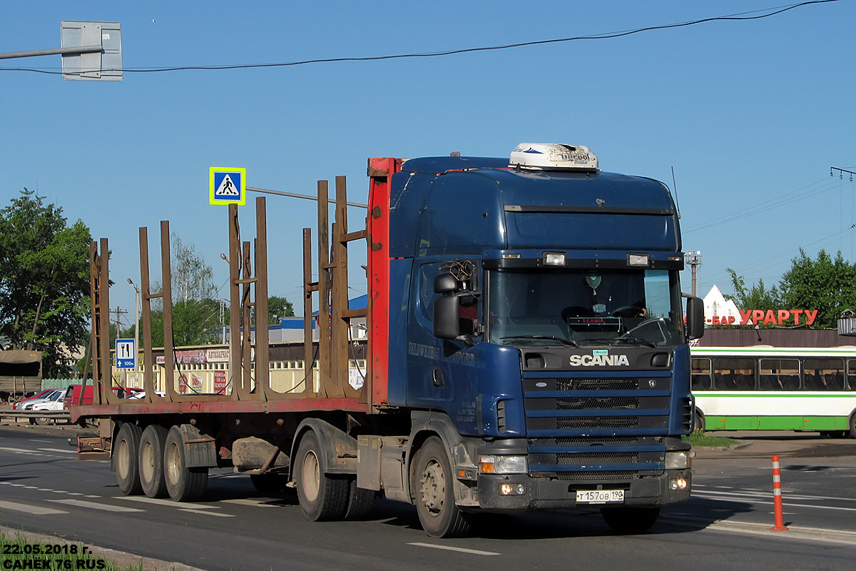 Московская область, № Т 157 ОВ 190 — Scania ('1996) R114L