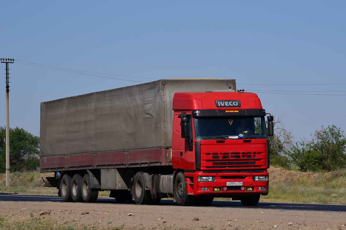 Волгоградская область, № О 059 ХС 34 — IVECO EuroStar