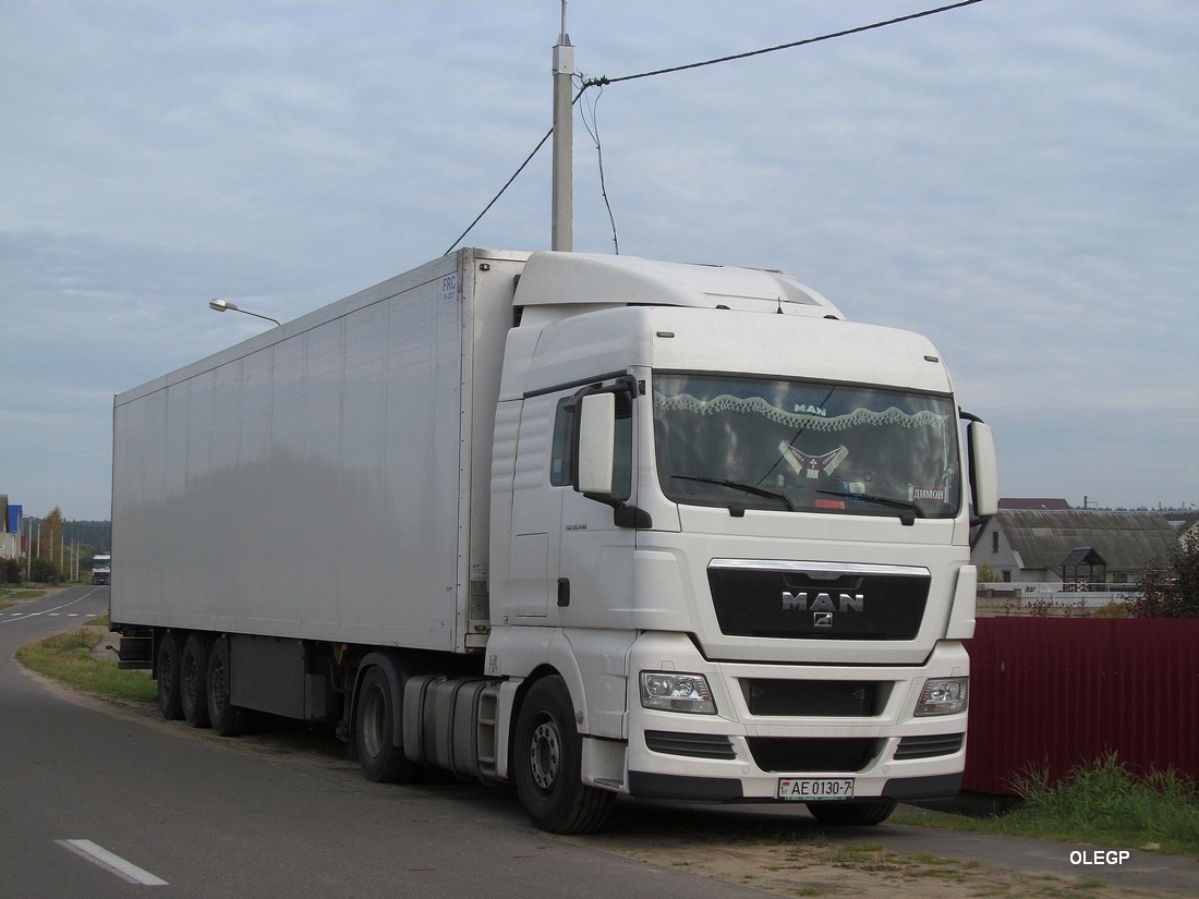 Минск, № АЕ 0130-7 — MAN TGX ('2007) 26.440