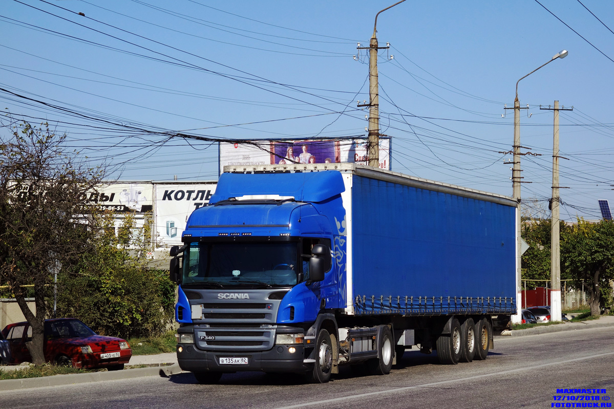 Крым, № В 135 АК 82 — Scania ('2004) P340