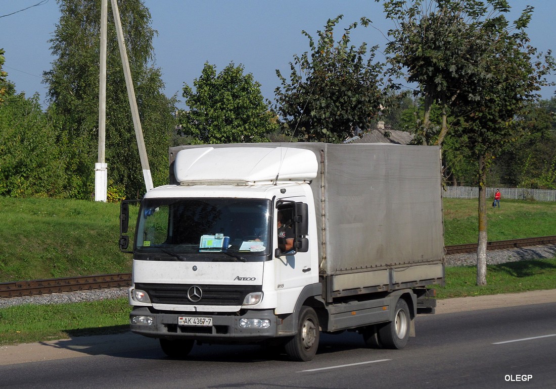 Минск, № АК 4367-7 — Mercedes-Benz Atego 815