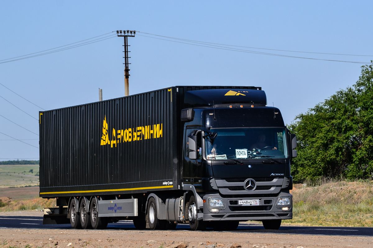 Ростовская область, № У 448 НО 178 — Mercedes-Benz Actros '09 1841 [Z9M]