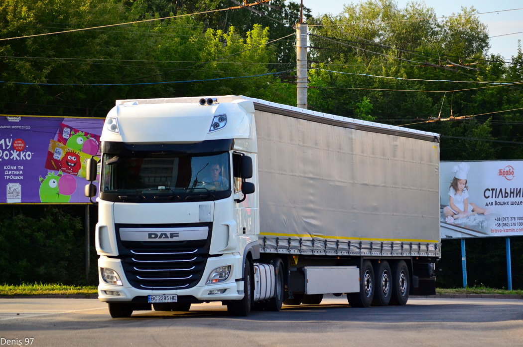 Львовская область, № ВС 2285 НЕ — DAF XF Euro6 FT