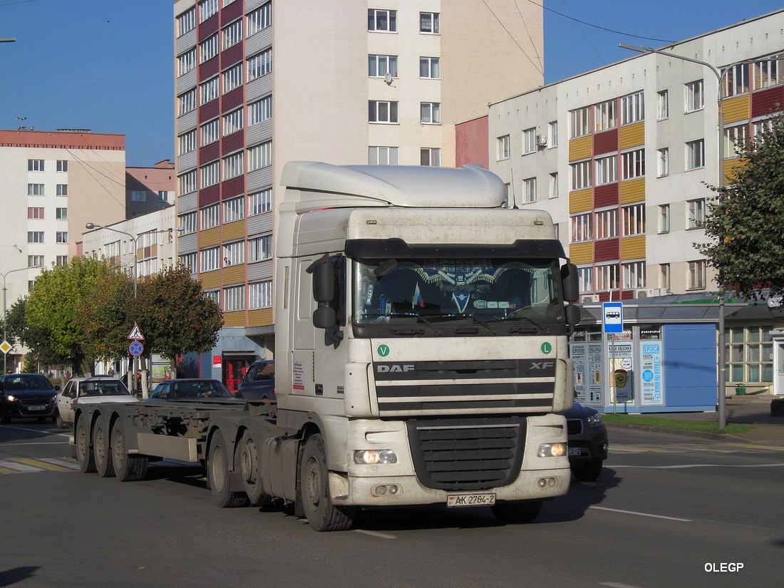 Витебская область, № АК 2764-2 — DAF XF105 FTG