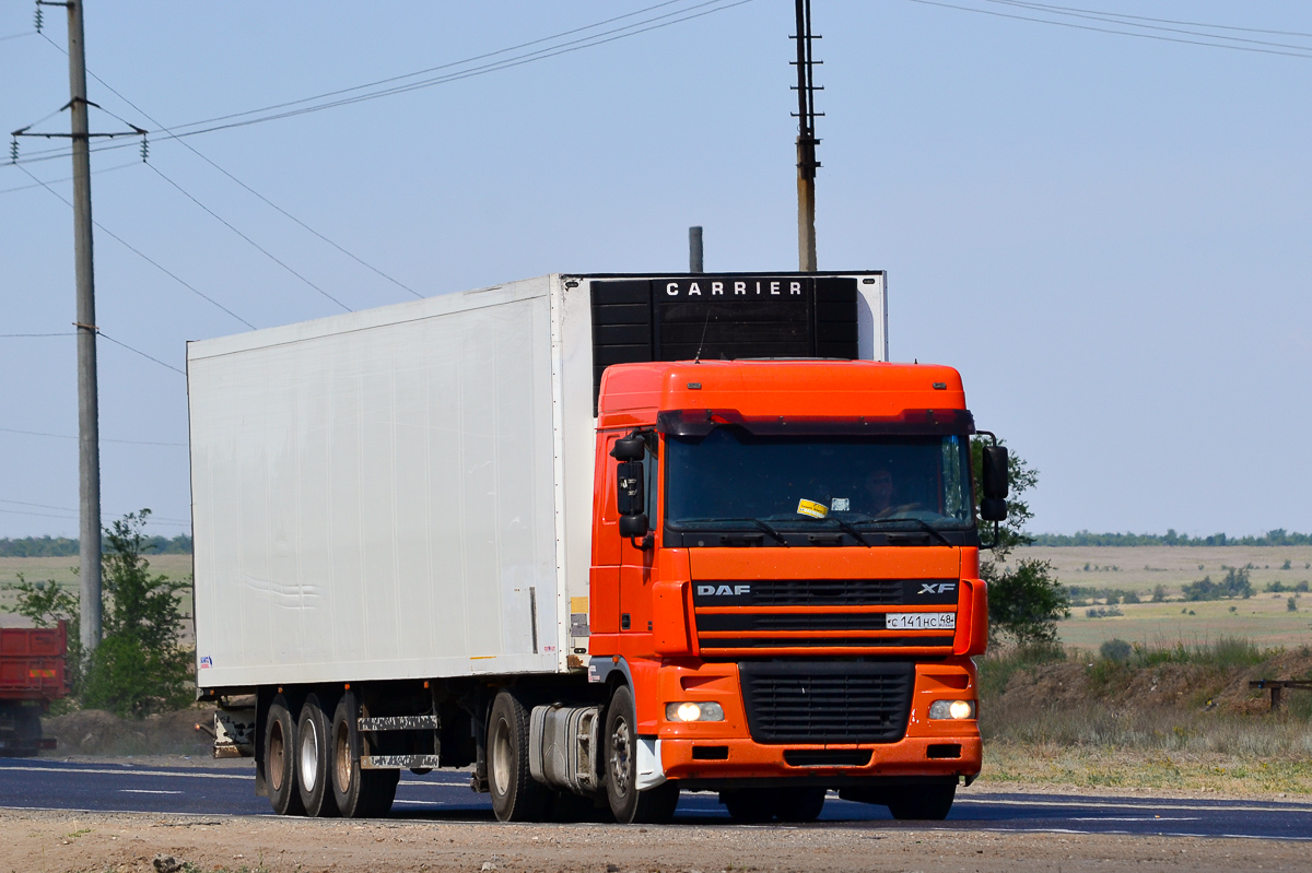 Липецкая область, № С 141 НС 48 — DAF XF95 FT