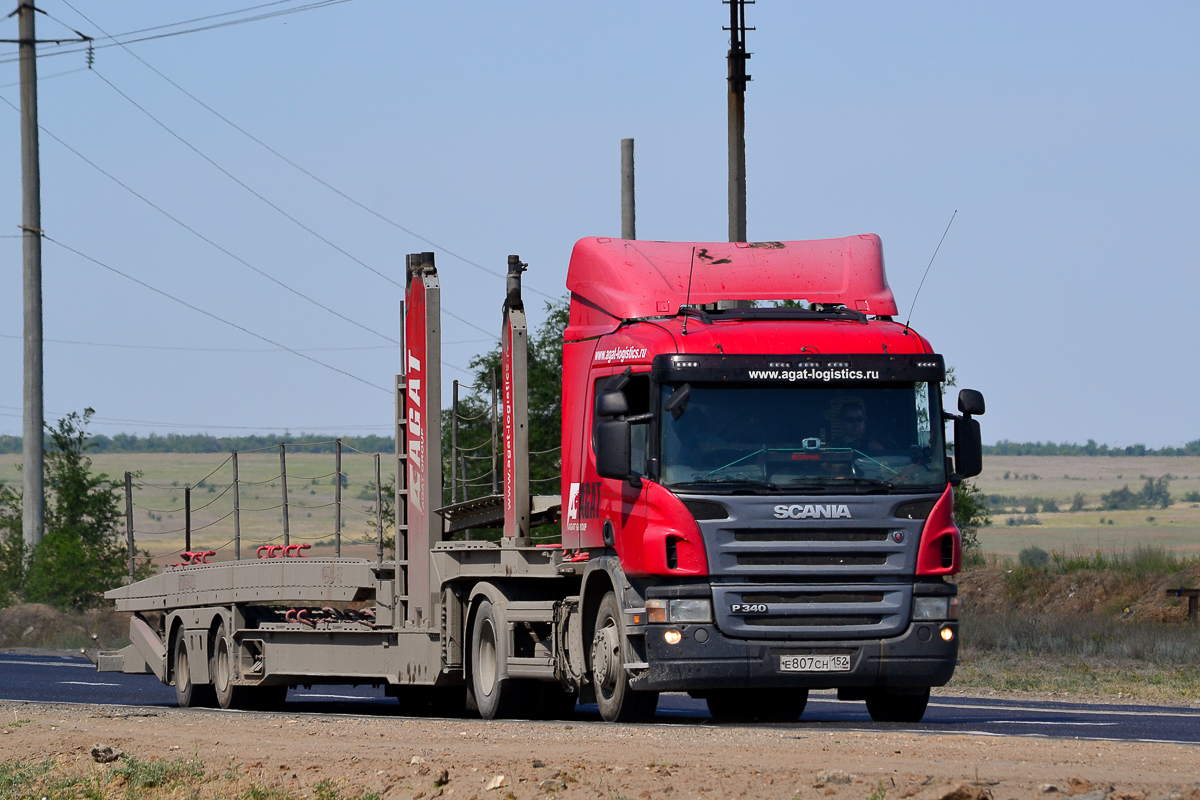 Нижегородская область, № Е 807 СН 152 — Scania ('2004) P340