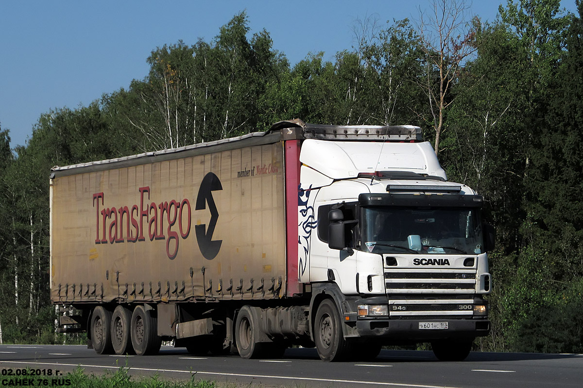 Самарская область, № У 601 НС 163 — Scania ('1996) P94G