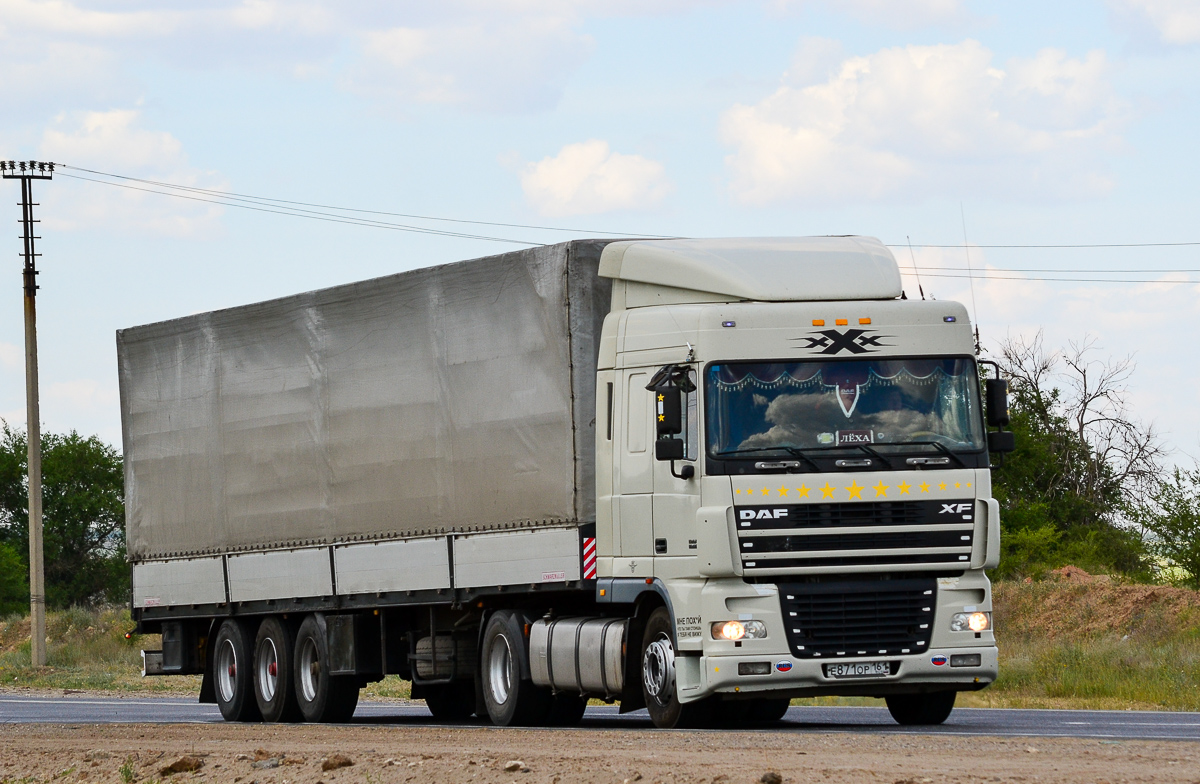 Ростовская область, № Е 871 ОР 161 — DAF XF95 FT