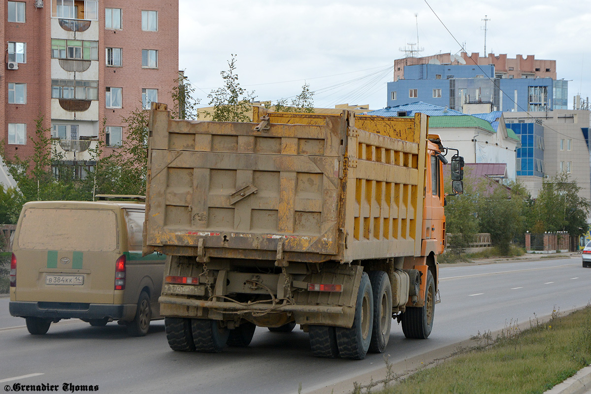 Саха (Якутия), № А 045 КМ 14 — Shaanxi Shacman F3000 SX325x