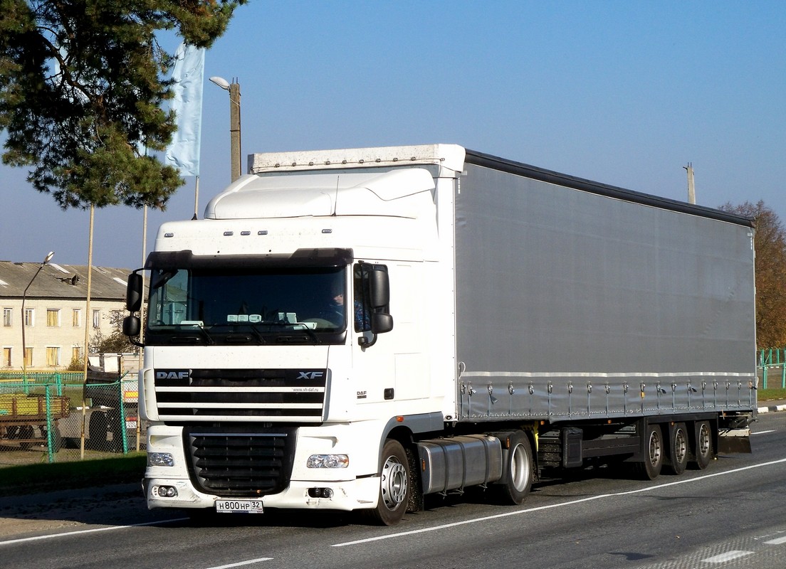 Брянская область, № Н 800 НР 32 — DAF XF105 FT