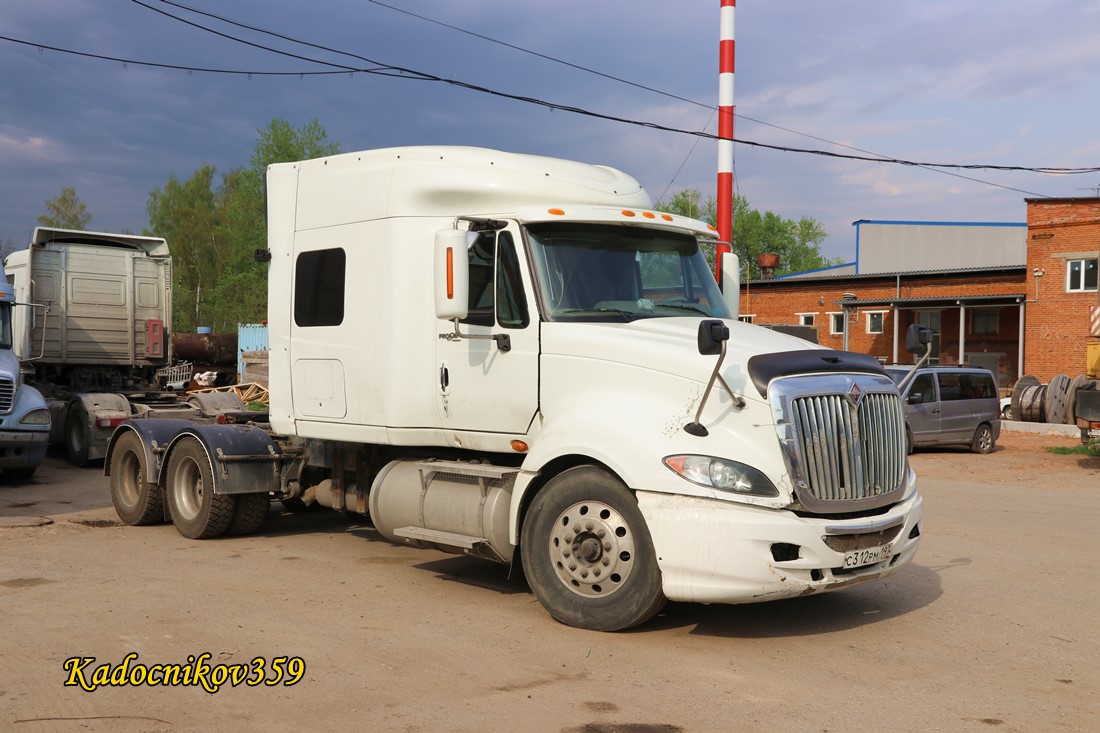 Москва, № С 312 РМ 197 — International Prostar