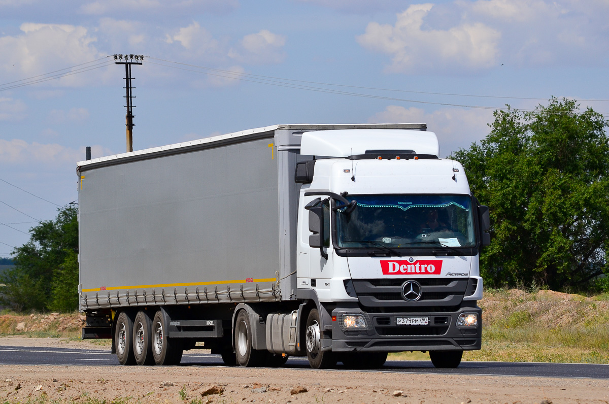 Московская область, № Р 379 РМ 750 — Mercedes-Benz Actros '09 1841 [Z9M]