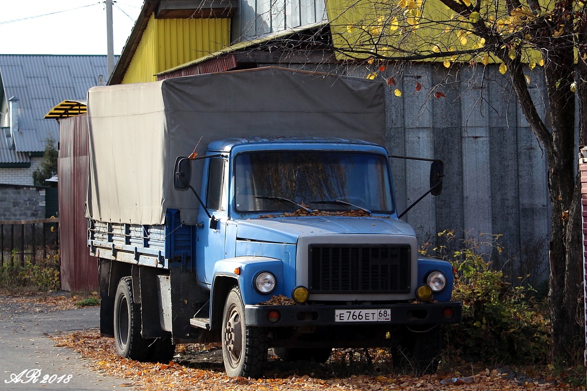 Тамбовская область, № Е 766 ЕТ 68 — ГАЗ-3307