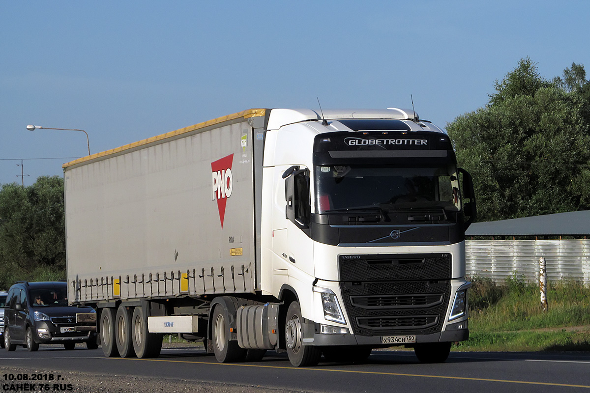 Московская область, № Х 934 ОН 750 — Volvo ('2012) FH.420 [X9P]