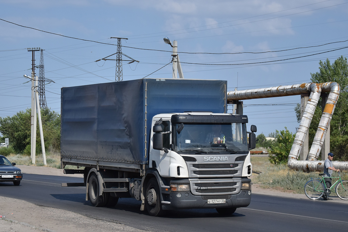 Вологодская область, № Е 127 МР 35 — Scania ('2011) P250