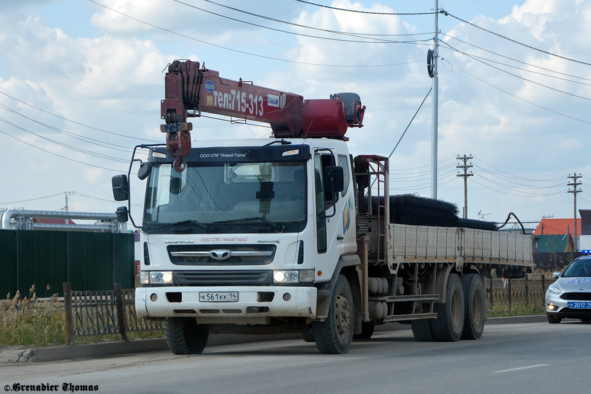 Саха (Якутия), № К 561 КК 14 — Daewoo Novus