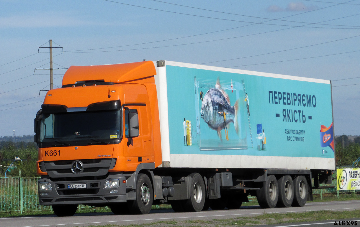 Киевская область, № K661 — Mercedes-Benz Actros ('2009) 1841