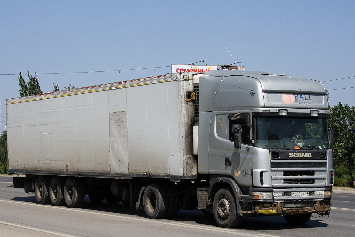 Ростовская область, № А 669 ОА 61 — Scania ('1996, общая модель)