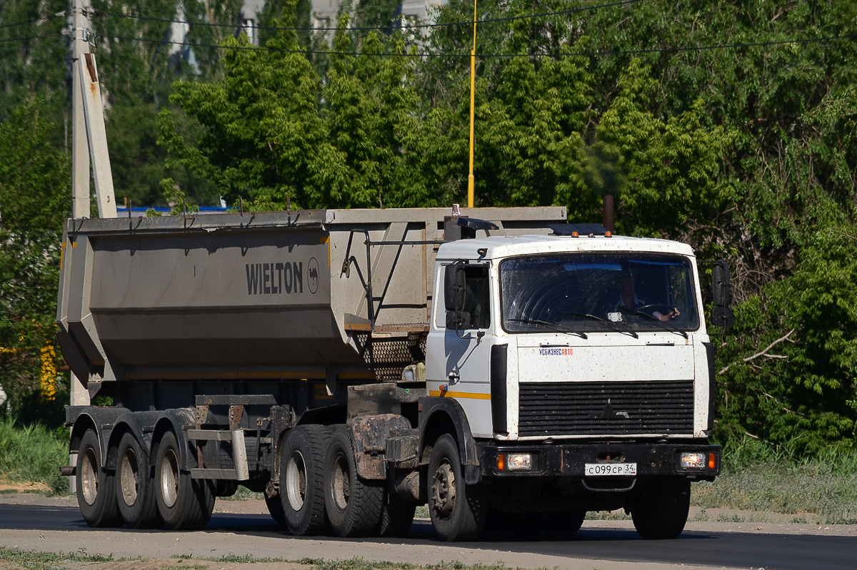 Волгоградская область, № С 099 СР 34 — МАЗ-6422A8