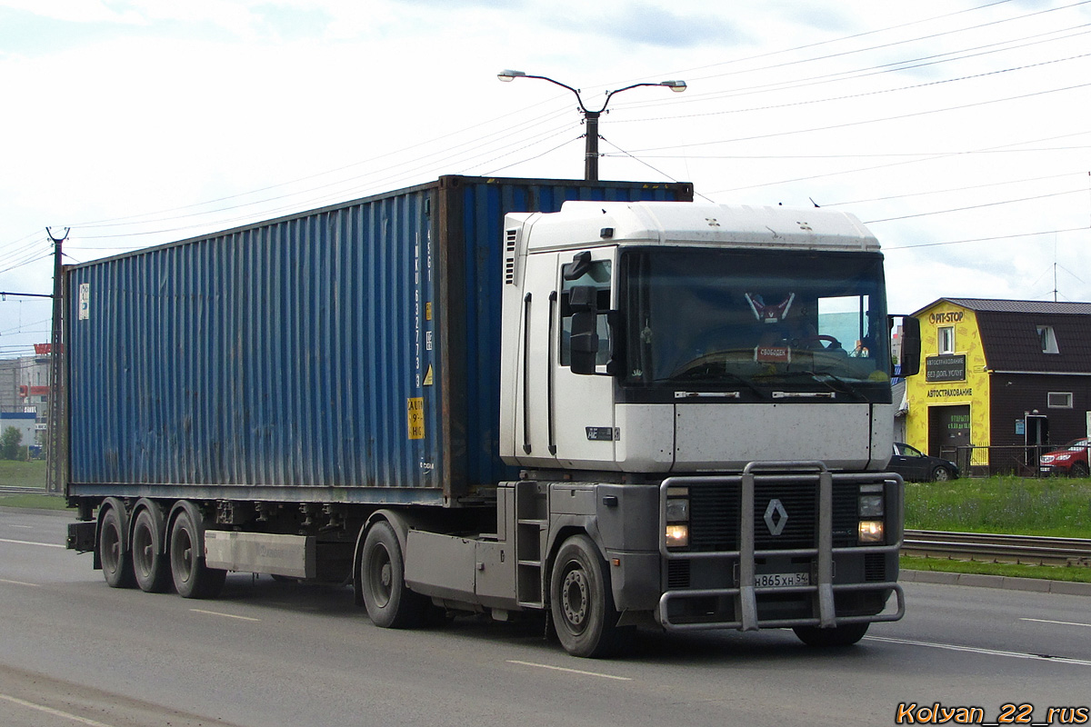 Новосибирская область, № Н 865 ХН 54 — Renault Magnum AE ('1990)