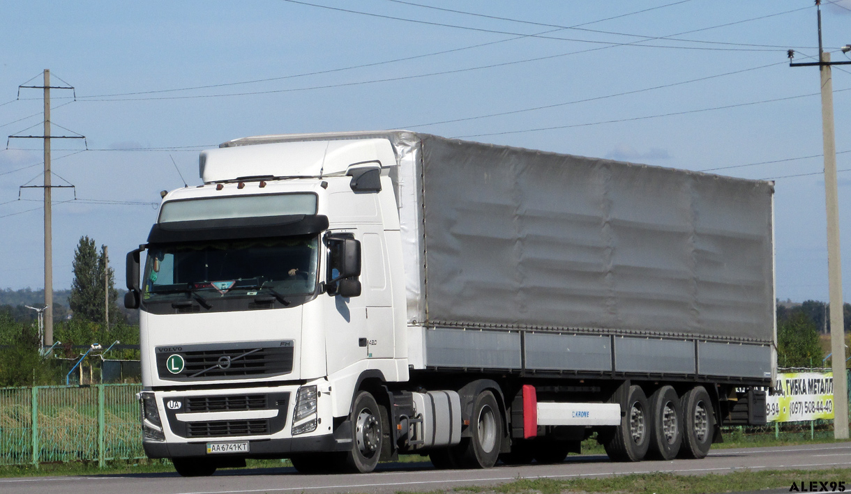 Киев, № АА 6741 КТ — Volvo ('2008) FH.420