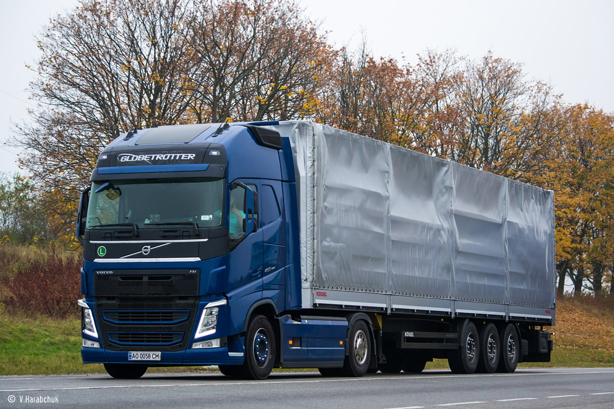 Закарпатская область, № АО 0058 СМ — Volvo ('2012) FH.460