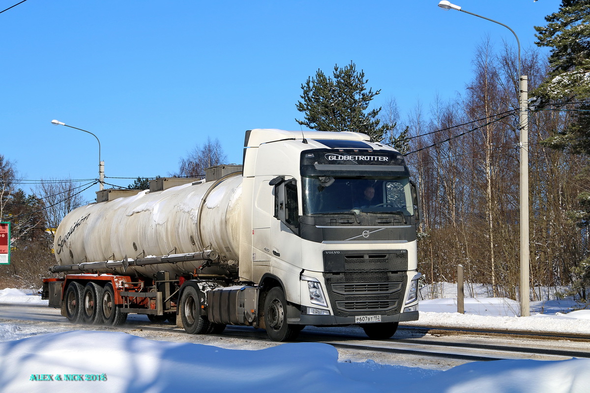 Нижегородская область, № Р 607 ВТ 152 — Volvo ('2012) FH.420