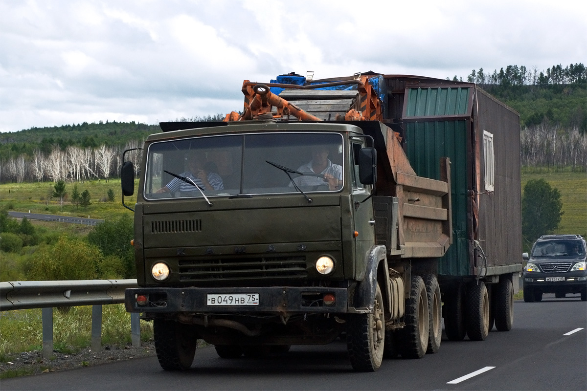 Забайкальский край, № В 049 НВ 75 — КамАЗ-55111 [551110]