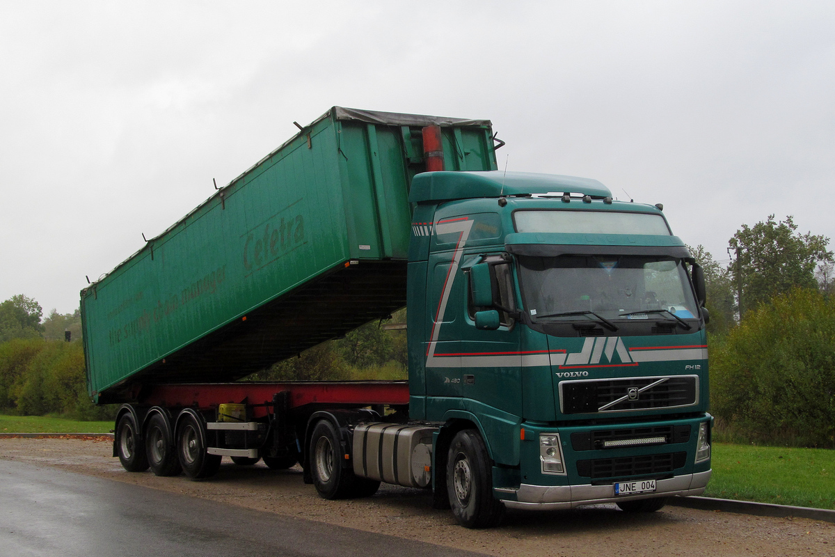 Литва, № JNE 004 — Volvo ('2002) FH12.460