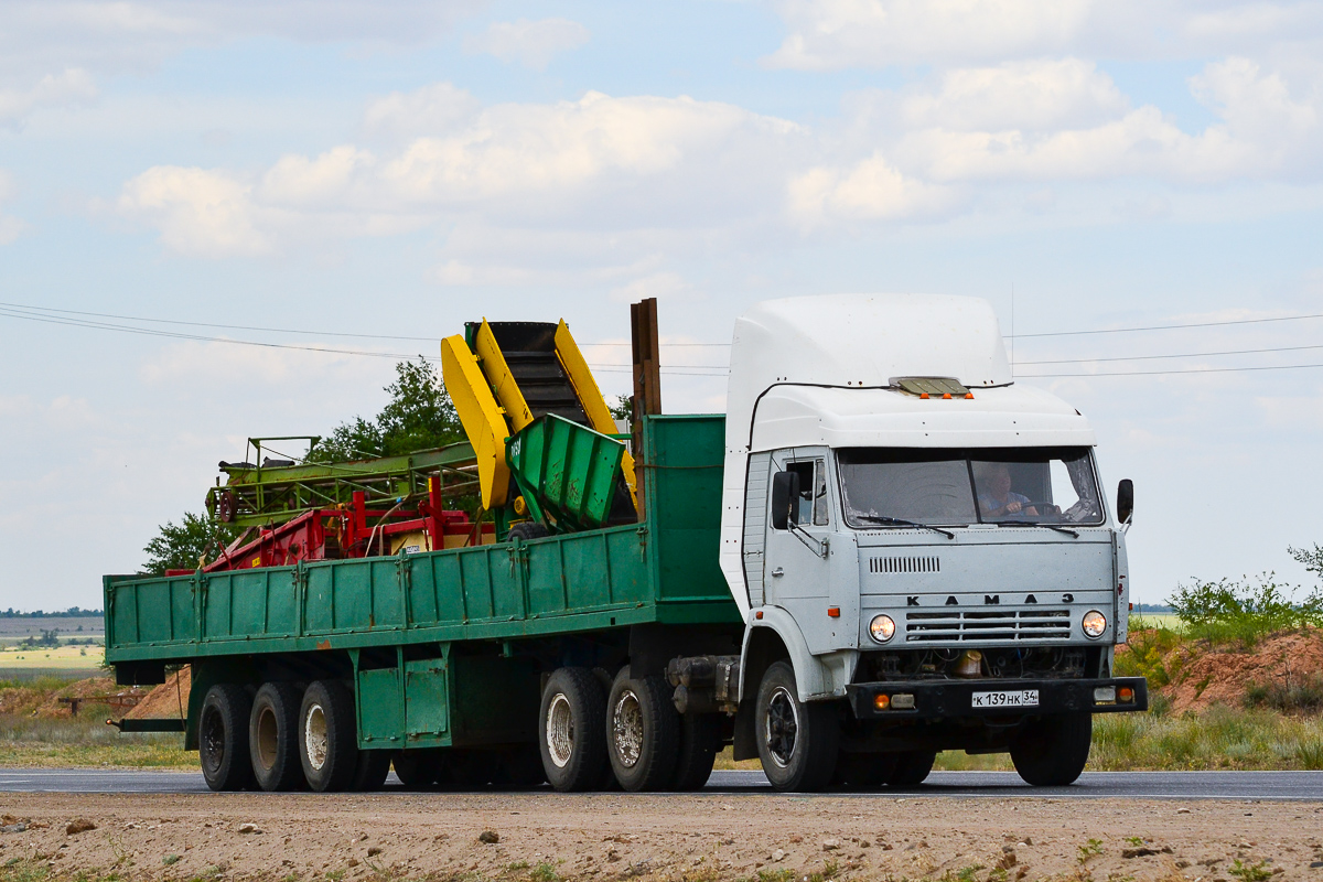 Волгоградская область, № К 139 НК 34 — КамАЗ-5410