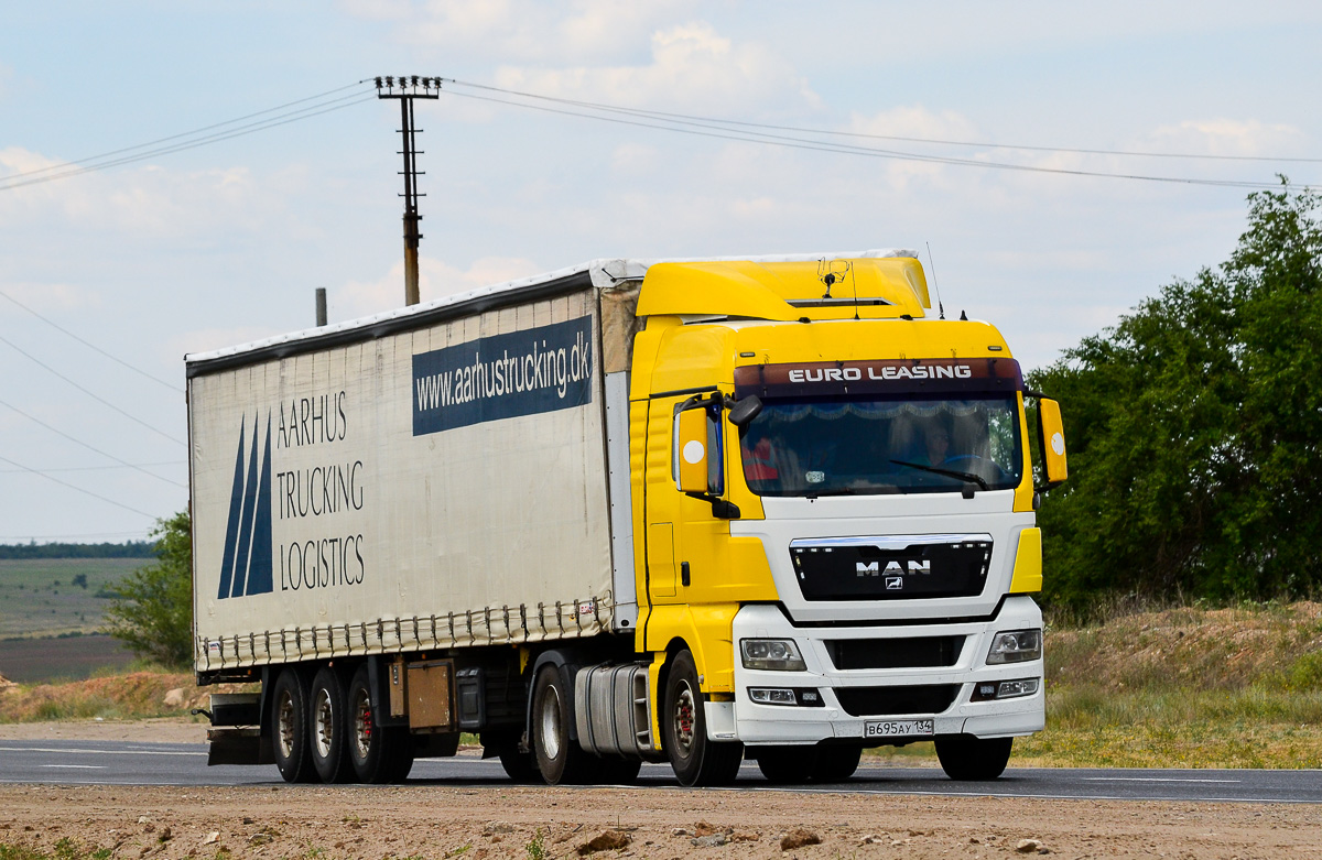 Волгоградская область, № В 695 АУ 134 — MAN TGX ('2007) 18.440