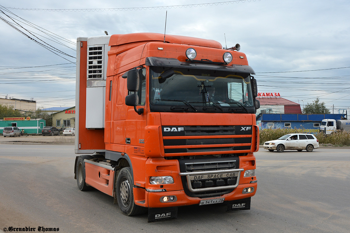 Амурская область, № В 141 ХА 28 — DAF XF105 FT