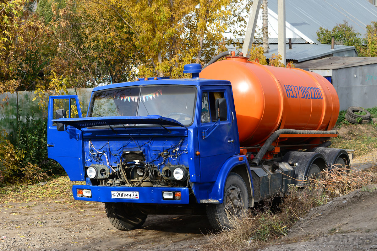 Самарская область, № Е 200 МН 73 — КамАЗ-5320