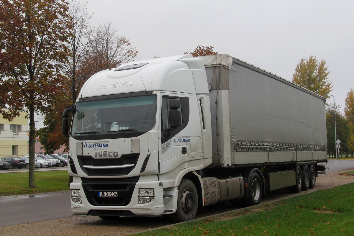 Литва, № JNO 604 — IVECO Stralis ('2012)