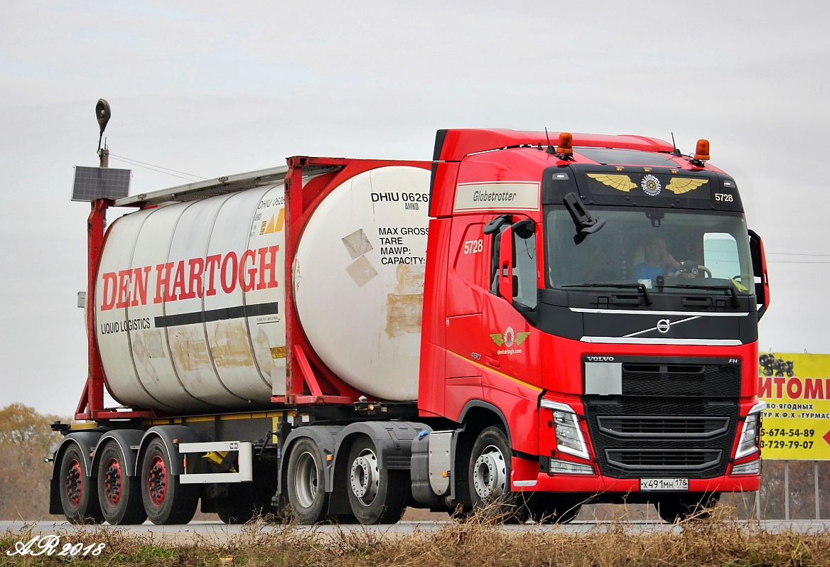 Санкт-Петербург, № Х 491 МН 178 — Volvo ('2012) FH.460