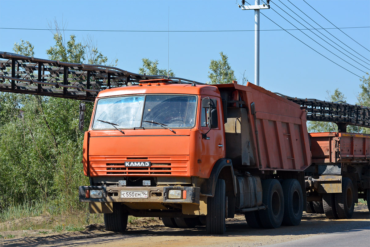 Саха (Якутия), № С 550 ЕМ 14 — КамАЗ-65115 [651150]