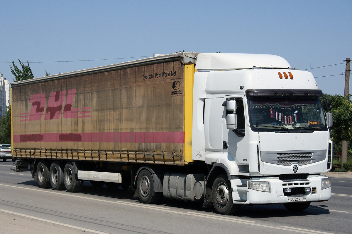 Волгоградская область, № В 072 СК 134 — Renault Premium ('2006)