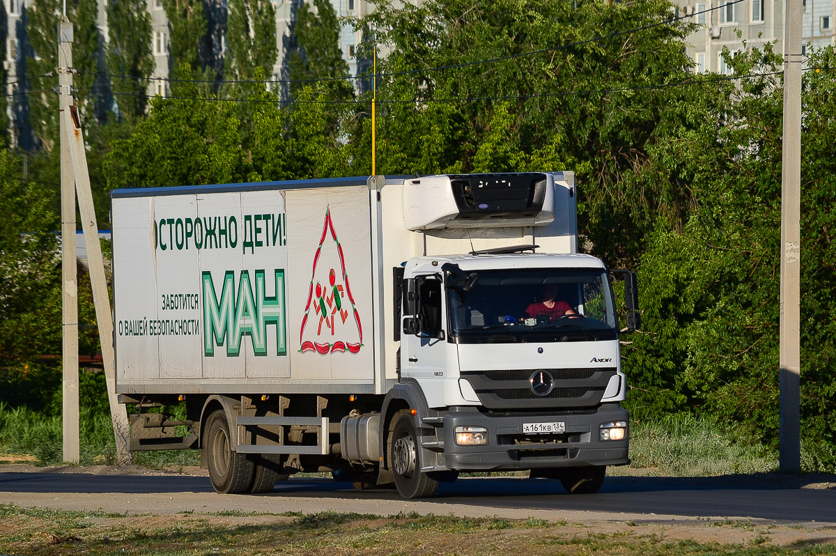 Волгоградская область, № А 161 КВ 134 — Mercedes-Benz Axor 1823