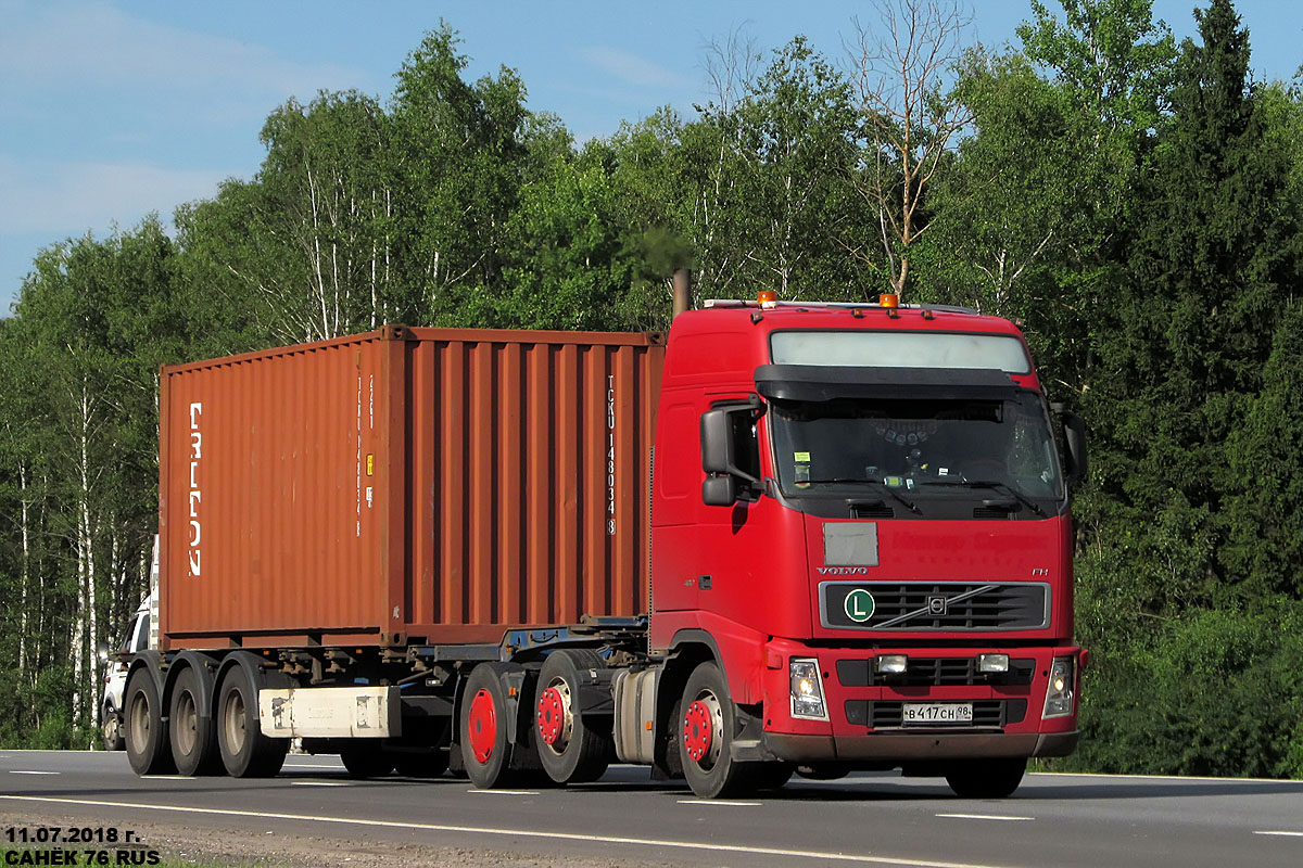 Санкт-Петербург, № В 417 СН 98 — Volvo ('2002) FH12.480